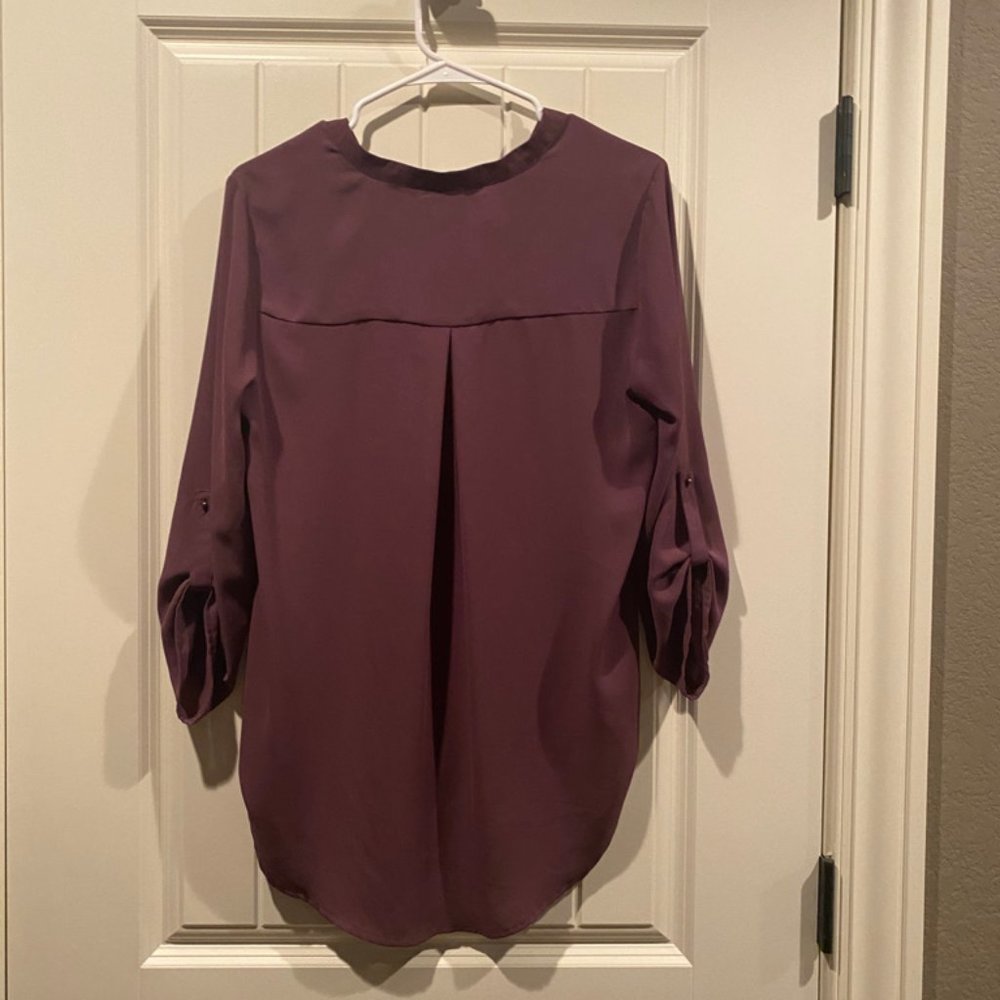 Daniel Rainn Purple Tunic - Picture 2 of 2